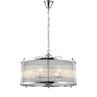 Люстра Crystal Lux TADEO SP6 D600 CHROME/TRANSPARENTE-foto2