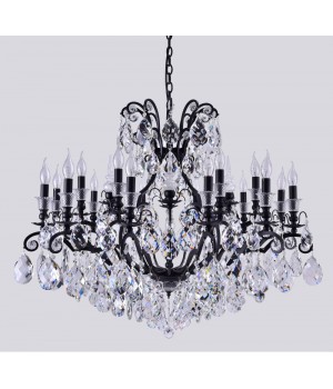 Люстра Crystal Lux MAGNIFICO SP19 BLACK/TRANSPARENT-foto3