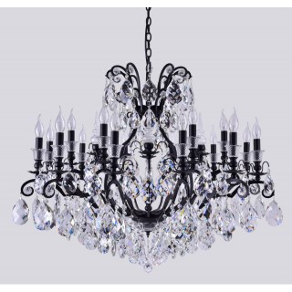 Люстра Crystal Lux MAGNIFICO SP19 BLACK/TRANSPARENT-foto3
