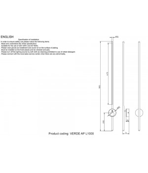 Поворотный настенный светильник Crystal Lux VERDE AP L1000 GOLD-foto5