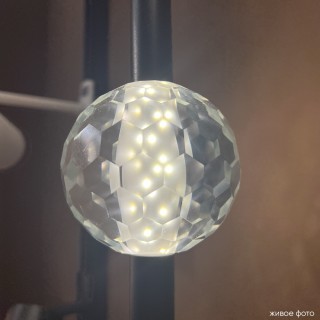 Светильник подвесной Crystal Lux ELVIRA SP8W LED 4000K BLACK-foto5