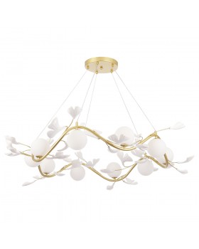 Люстра Crystal Lux COLIBRI SP10 GOLD-foto2