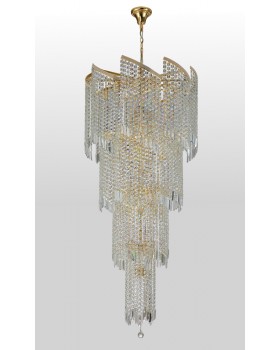 Люстра Crystal Lux GRANDE SP25 D800 GOLD-foto3
