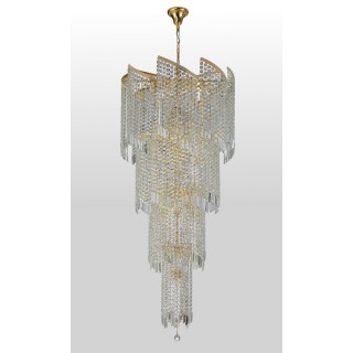 Люстра Crystal Lux GRANDE SP25 D800 GOLD-foto3