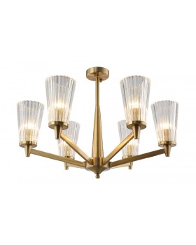 Люстра Crystal Lux LAURA SP-PL6 BRONZE-foto2