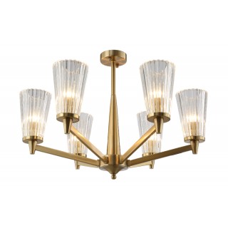Люстра Crystal Lux LAURA SP-PL6 BRONZE-foto2