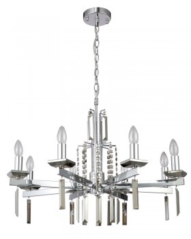 Люстра Crystal Lux MARRON SP8 CHROME