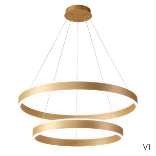 Люстра Crystal Lux MUCHOS SP123W LED  GOLD-foto2