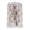 Бра Crystal Lux LIRICA AP2 CHROME/GOLD-TRANSPARENT