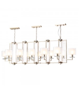Люстры Crystal Lux NICOLAS SP12 L1600 GOLD/WHITE-foto3