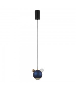 Светильник подвесной Crystal Lux AMIGO SP LED BLUE-foto3