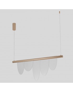 Светильник подвесной Crystal Lux VALENTIN SP22W LED GOLD-foto2