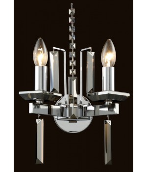 Бра Crystal Lux MARRON AP2 CHROME-foto4
