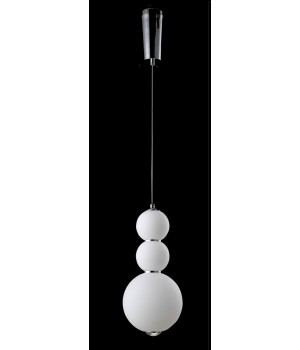 Светильник подвесной Crystal Lux DESI SP3 CHROME/WHITE-foto4