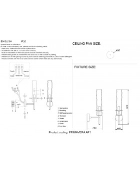 Бра Crystal Lux PRIMAVERA AP1 GOLD-foto4