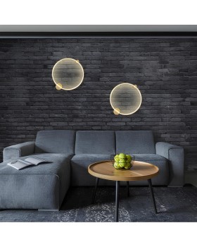 Бра Crystal Lux REAL AP35W LED BRASS-foto6