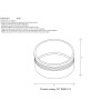 Декоративное кольцо внутреннее Crystal Lux CLT RING 013 SL