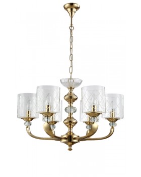 Люстра Crystal Lux GRACIA SP6 GOLD