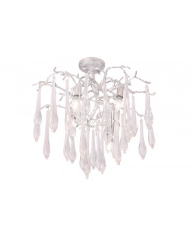 Люстра Crystal Lux REINA PL5 D600 SILVER PATINA