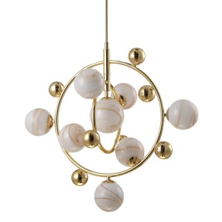 Светильник подвесной Crystal Lux SALVADORE SP8V GOLD-foto3