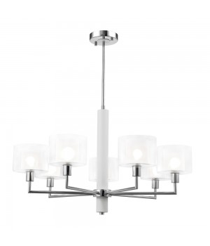 Люстры Crystal Lux MAESTRO SP-PL7 CHROME-foto3