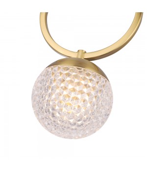 Светильник подвесной Crystal Lux CAROLINA SP1 V1 BRASS-foto3