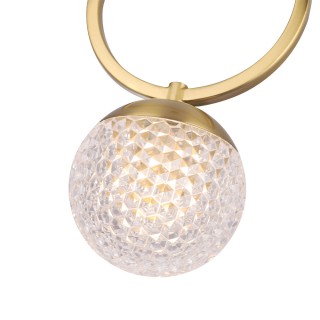 Светильник подвесной Crystal Lux CAROLINA SP1 V1 BRASS-foto3