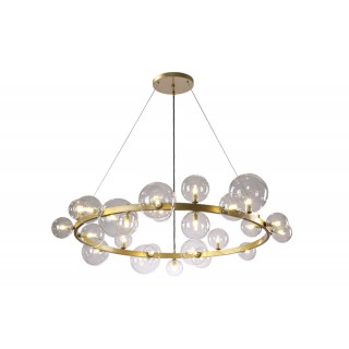 Люстра Crystal Lux AGATA SP24 V2 GOLD/TRANSPARENTE-foto3