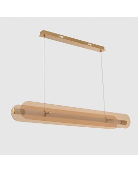 Светильник подвесной Crystal Lux AMARILLO SP70W LED BRASS-foto2