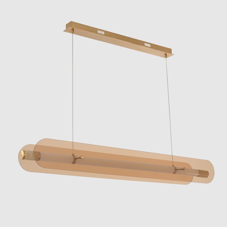 Светильник подвесной Crystal Lux AMARILLO SP70W LED BRASS Светильник подвесной Crystal Lux AMARILLO SP70W LED BRASS