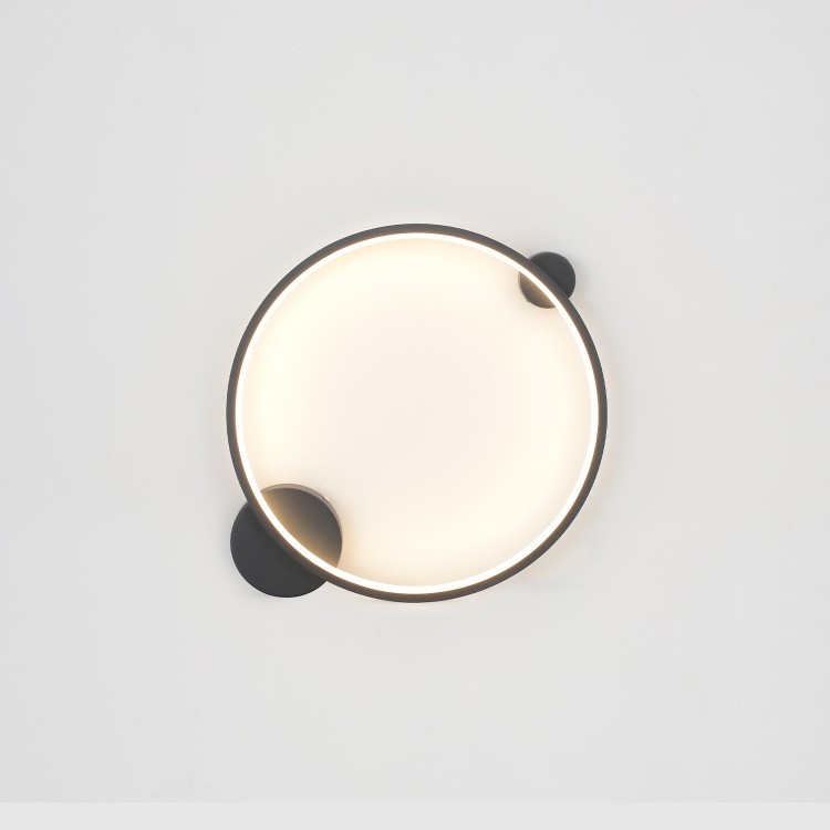 Бра Crystal Lux REAL AP18W LED BLACK Бра Crystal Lux REAL AP18W LED BLACK