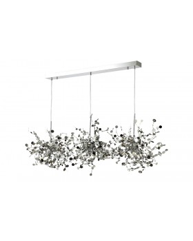 Светильник подвесной Crystal Lux GARDEN SP3х3 L1200 CHROME