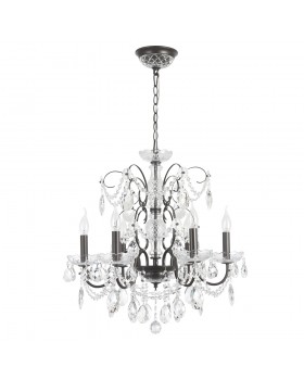 Люстра Crystal Lux ODELIS SP6 BROWN-foto2