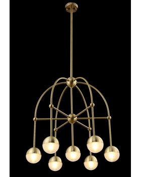 Люстра Crystal Lux TRUENA SP-PL6+1 BRONZE-foto4