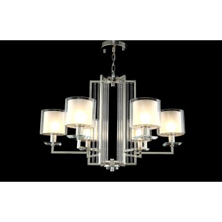 Люстра Crystal Lux NICOLAS SP-PL6 NICKEL/WHITE-foto2