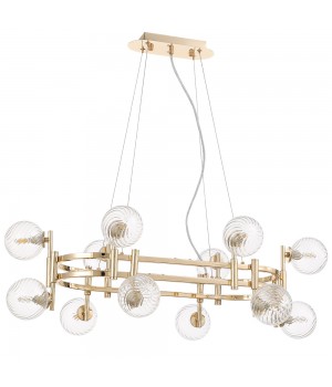 Люстра Crystal Lux LUXURY SP12L GOLD-foto2