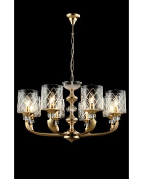 Люстра Crystal Lux GRACIA SP8 GOLD-foto2