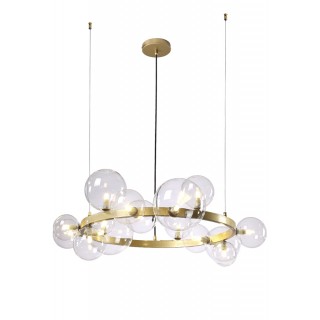 Люстра Crystal Lux AGATA SP15 V2 GOLD/TRANSPARENTE-foto2