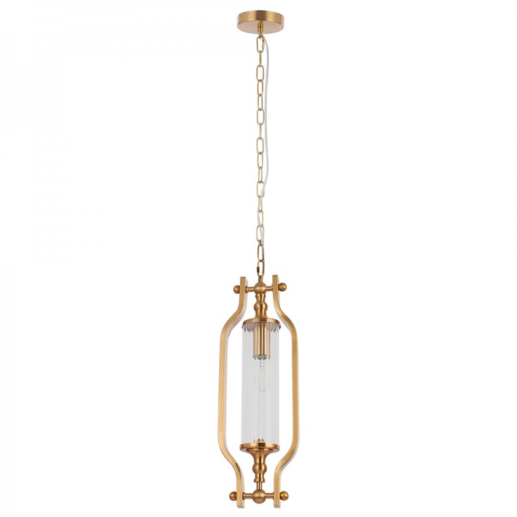 Светильник подвесной Crystal Lux TOMAS SP1 BRASS