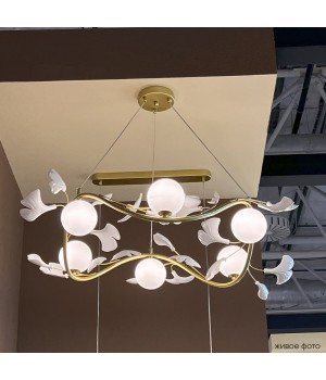 Люстра Crystal Lux COLIBRI SP6 GOLD-foto5