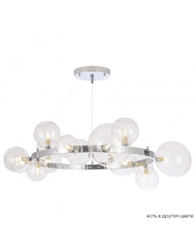 Люстра Crystal Lux AGATA SP15 V2 CHROME/TRANSPARENTE