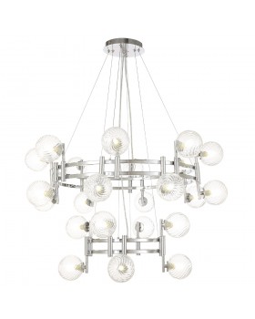 Люстра Crystal Lux LUXURY SP16+8 CHROME-foto3