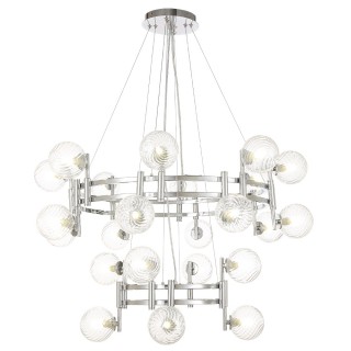 Люстра Crystal Lux LUXURY SP16+8 CHROME-foto3