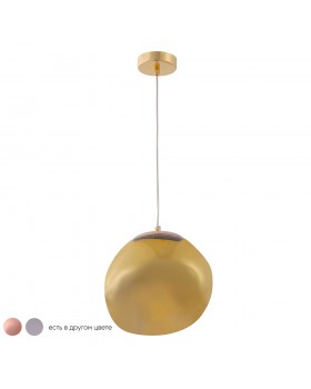 Светильник подвесной Crystal Lux MALAGA SP1 D200 GOLD-foto2