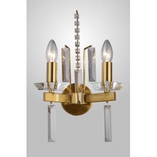 Бра Crystal Lux MARRON AP2 BRASS-foto2