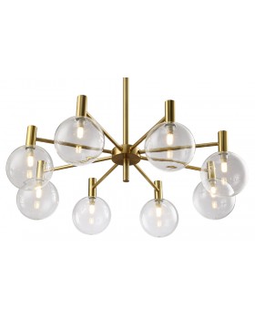 Люстра Crystal Lux ANDRES SP8 BRONZE/TRANSPARENTE-foto4