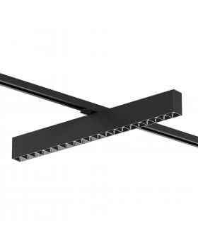 DK6644-BK Поворотный однофазный трековый светильник EDDER со светодиодом L538mm 220V 40W 30° 4000K IP20 черный алюминий-foto2