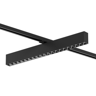 DK6644-BK Поворотный однофазный трековый светильник EDDER со светодиодом L538mm 220V 40W 30° 4000K IP20 черный алюминий-foto2