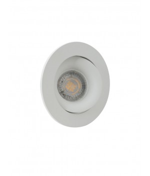 DK2018-WH Встраиваемый светильник, IP 20, 50 Вт, GU10, белый, алюминий