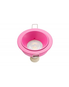 DK2026-RO Встраиваемый светильник, IP 20, 50 Вт, GU10, розовый, алюминий-foto2